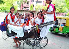 IT IS SCHOOL TIME AGAIN: The Capital schools reopened after summer vacation