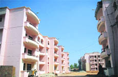 Panchvati flats constructed by the Jammu Development Authority in the Nanak Nagar area in Jammu.