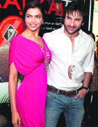 Deepika Padukone and Saif Ali Khan