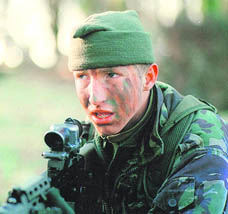 Commando on the Frontline shows how the British commandos are trained