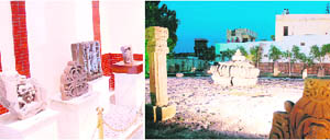 The renovated Bhima Devi Museum in Pinjore. 