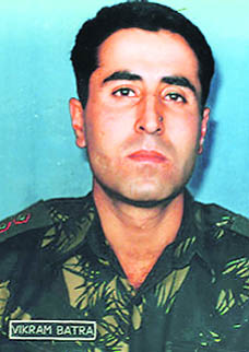 Capt Vikram Batra, who was decorated with the PVC, was nick-named Sher Shah by the enemy for having launched several audacious attacks