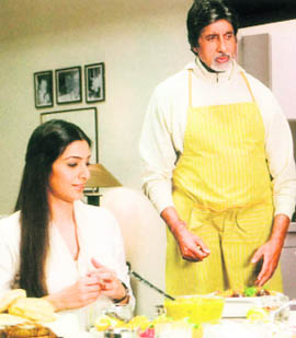 As Nina in R Balkis Cheeni Kum, Tabu got into the skin of her character from the very first frame,  without being over-assertive