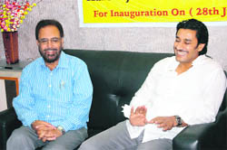 Manmohan Singh(left) with Harbhajan Mann