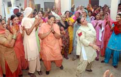Teej being celebrated in Central Jail, Bathinda