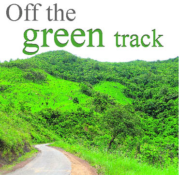 Community-owned land in Manipur under diverse uses which is recorded as forest on paper