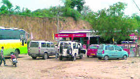 A roadside dhaba near Hiranagar on the Jammu-Pathankot National Highway.