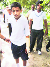 Lovepreet Singh, student of Sainik School, Kapurthala. 