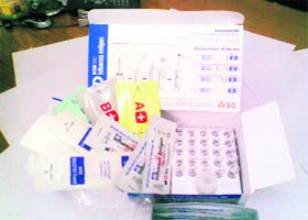 The H1N1 influenza kit, which is available in the open market