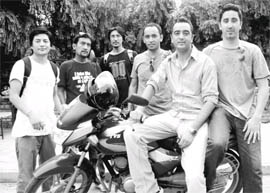 Ladakhi students in Panjab University.