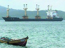 The North Korean vessel has been detained at Port Blair.