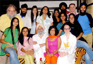 Participants of the 13th Summer Programme in Punjab Studies with Prof Gurinder Singh Mann (sitting, centre) in Chandigarh