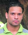 Bhupinder Chauhan B. A II year Photo: Pradeep Tewari