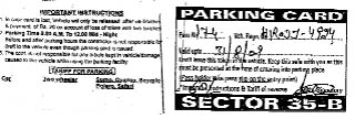 A parking card shows Rs 60 charged instead of Rs 30.