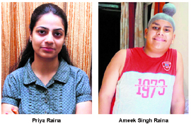Priya Raina, Ameek Singh Raina 