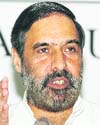 Commerce and Industries Minister Anand Sharma at a press conference in New Delhi