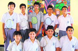 The winning teams of St John’s School, Sector 26.