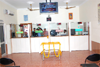 An inside view of the Suvidha Center at Abohar that has been given ISO 9001:2008 certificate.