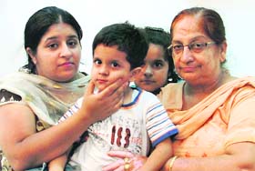 Krish reunited with his family in Ludhiana
