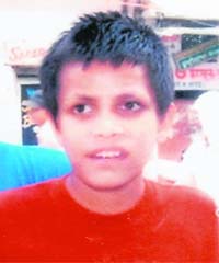 Missing boy Gaurav