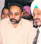 Tehsildar GS Benipal comes out of the courts in Ludhiana on Wednesday.