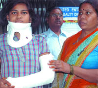 One of the victims of the Thursday stampede was discharged from the GTB Hospital in New Delhi on Friday.