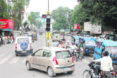 Non-functional traffic signals on Dehradun roads
