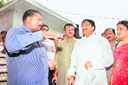 A person, who has been cured of leprosy, explains the 