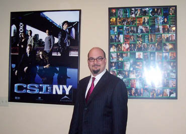Anthony Zuiker, creator of the CSI: Crime Scene Investigation US television series, who has released a digi-novel