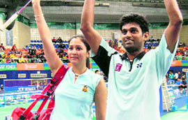 Jwala Gutta and V Diju