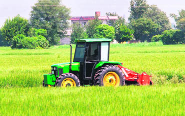 Most of the farmers feel at ease at work while sitting in their AC-fitted tractors