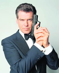 Former James Bond Pierce Brosnan was once a fire-spitting busker 