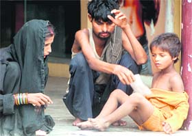USING OPD CARD FOR BEGGING: Parents ask their child to beg at Sector 11 in Chandigarh