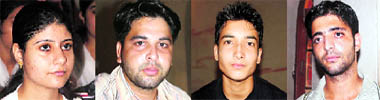 Richa Kaul, Sunny Koul, Ashwani Handoo, Tushar Raina 