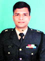 NCO Kaushal Singh of 133 RR at BB Cantt in Srinagar on Thursday.