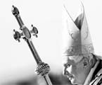 Pope Benedict XVI celebrates a Holy Mass at the Turany airport in Brno, Czech Republic.