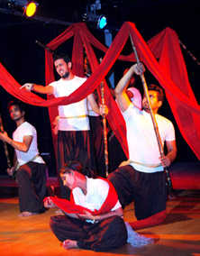 Mai Punjab Bolda Haa play staged at Virsa Vihar in Amritsar.