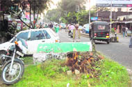 a mazar on the same road in Dehradun