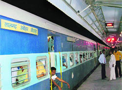Cancer patients from various towns of Punjab travel on this Lalgarh-Abohar-Jodhpur train no. 339 to a hospital in Bikaner for treatment.