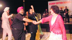 Old Cottonians shake a leg at Lake Club, Chandigarh, on Thursday