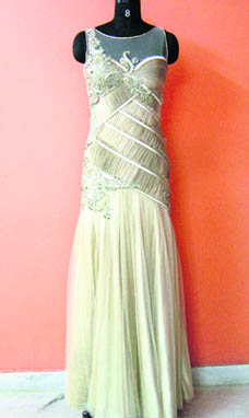 The hallmark of a gown is its fit