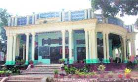 A house in the Amphalla area of Jammu where Mahatma Gandhi stayed for a day during his Dandi March