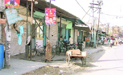 Shops in the way of the construction of a ramp for a flyover in Ludhiana 