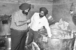 Health officials seal substandard sweets and raw material from shops at Kareempura, Ludhiana