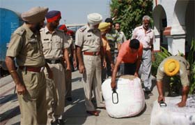 In view of Diwali festival, security has been beefed up at Bathinda railway station