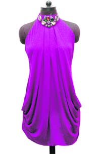 Plum Pleasure: This dress from Ruxsim will sure make you stand out in the crowd