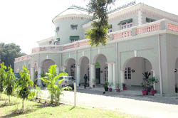 Old Rangers College, one of the heritage buildings of Dehradun that has been turned into Shatabadi Van Vigyan Kendra. 