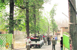 Tourists at Corbett National Park.