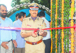IGP RS Meena inaugurates St Joseph Tennis Academy in Dehradun on Thursday. 