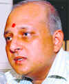 Ashish Goel, Joint Director, Press Information Bureau speaks to mediapersons at a press conference in Mohali on Monday. 